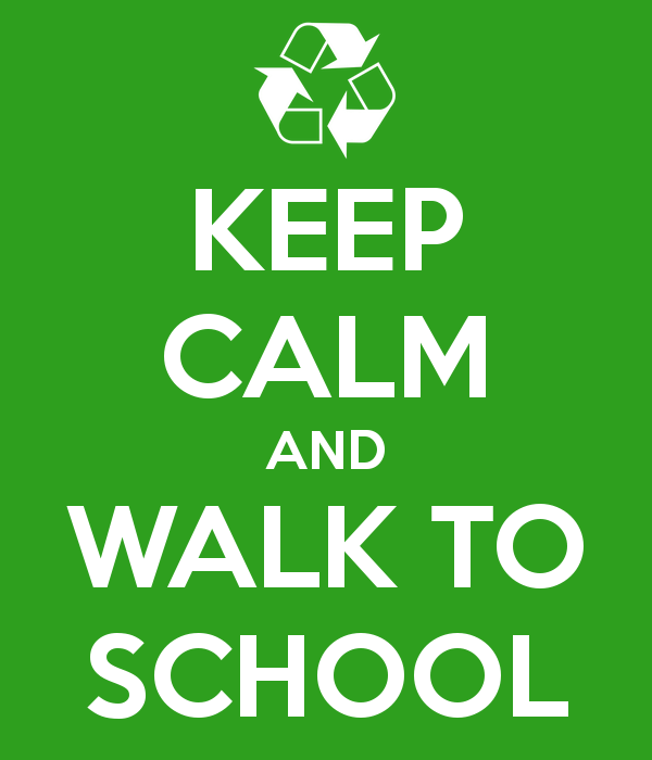 keep calm and walk to school 20