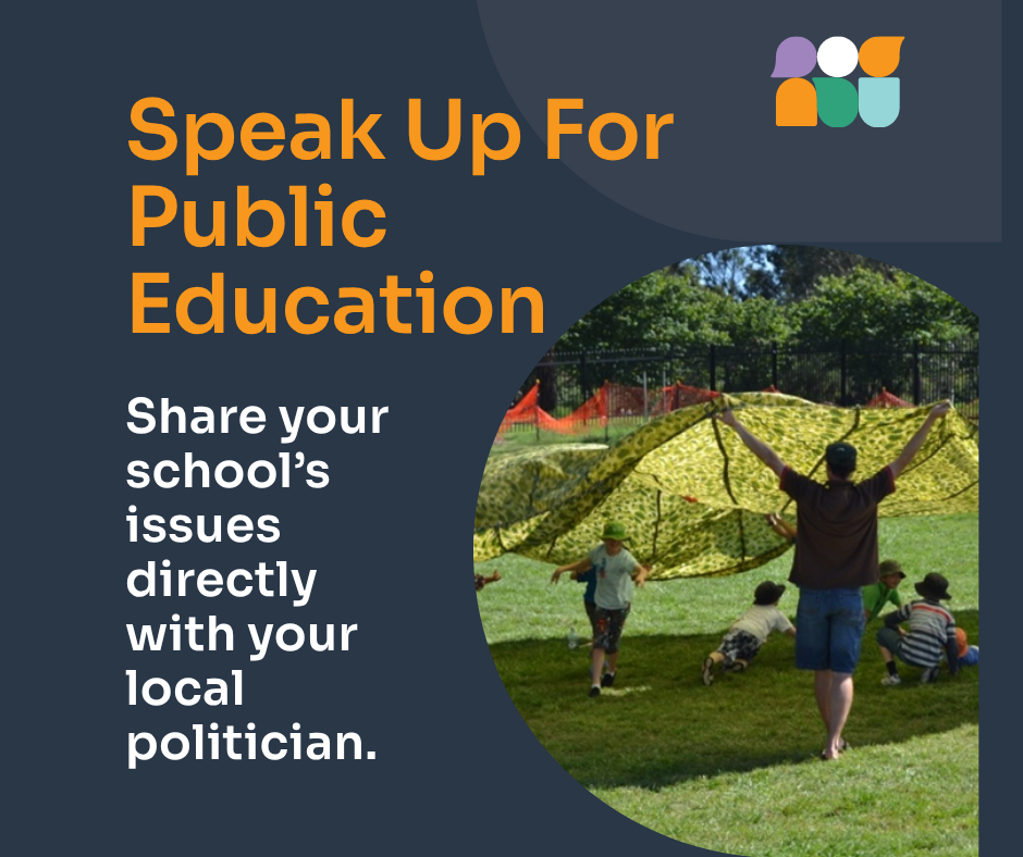 Speak Up For Public Education Tile